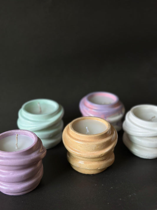 Spiral Jars Candle