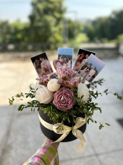 Radiant Roses Candle Bouquet