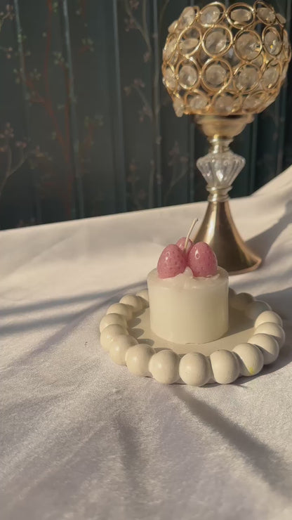 Berry pie candle